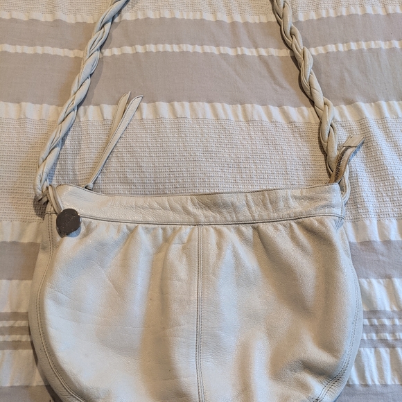 FURLA Genuine Italian Leather Bag with Twisted Strap - Picture 3 of 10